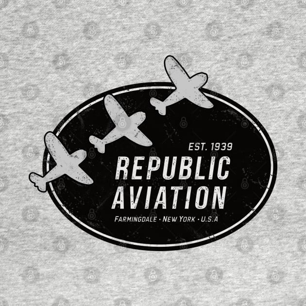 Republic Aviation Logo by 909 Apparel